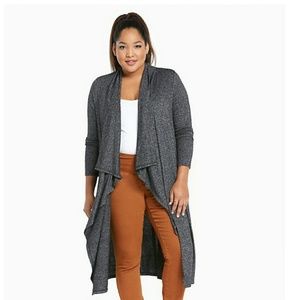 Torrid Marled Knit Duster Cardigan